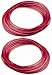 Oasis Aluminum Wire - Red - 12-gauge - Decorative Wire - (2) Pack