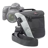 DURAGADGET Housse �tui sac avec bandouli�re r�glable pour appareils photos SLR SLT-A65V, A77VQ, A65VQ, A37par Duragadget