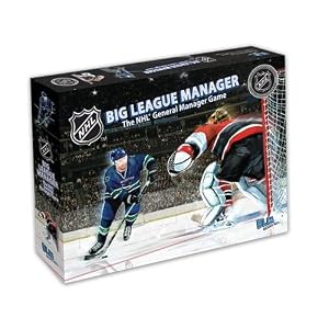 NHL Big League Manager Board Game - Vancouver Vs Ottawa by 