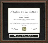 Albertson College of Idaho (ACI) Diploma Frame