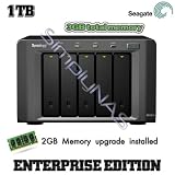 Synology DS1512+ 4TB (4 x 1TB) Integrated with Seagate Constellation (Enterprise) with 2GB Memory Upgrade