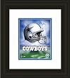 Dallas Cowboys Framed Dallas Cowboys Helmet Logo Photo By Photo File NFL Football