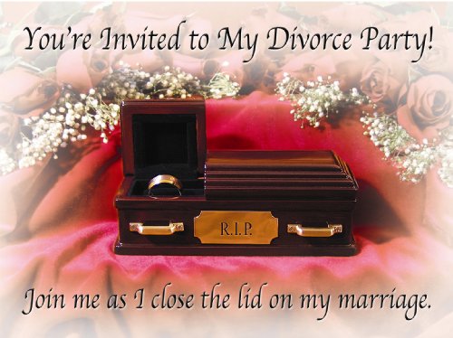 Divorce Party Invitations