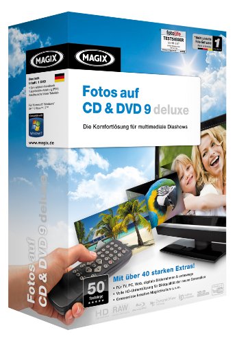 MAGIX Fotos auf CD & DVD 9 deluxe - Jubiläumsedition