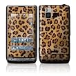 Leopard Spots Design Protective Skin Decal Sticker for LG Dare Cell Phone