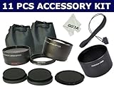 11 Pcs Kit for FUJIFILM S7000, Includes: 58MM 2.0X High Definition Telephot ....