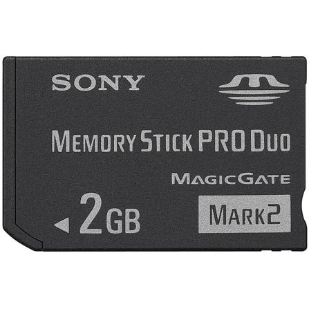 Sony 2Gb Memory Stick PRO Duo Mark 2 Card (No Adapter)