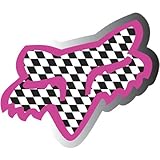 Fox Racing Victory Single Stickers Off-Road Motorcycle Graphic Kit Accessories - Black/Pink