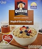 Quaker Instant Oatmeal Maple Brown Sugar - 40ct