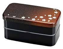 HAKOYA 長角二段弁当 茜桜黄 51225