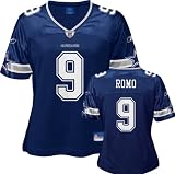 Tony Romo Dallas Cowboys Women's Navy Replica Jersey