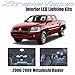 XtremeVision Mitsubishi Raider 2006-2009 (8 Pieces) Cool White Premium Interior LED Kit Package + Installation Tool