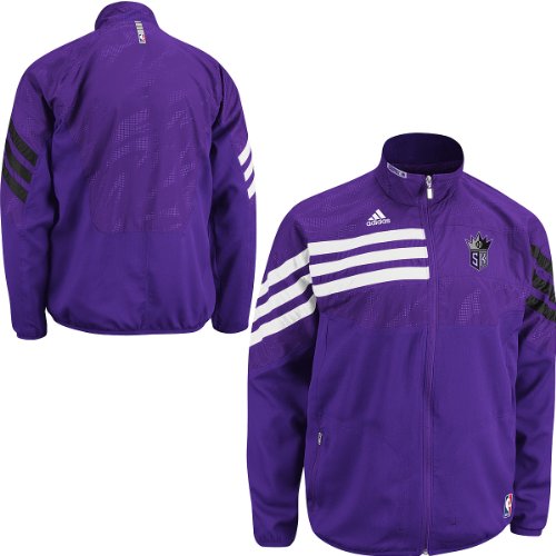 Adidas Sacramento Kings On-Court Warmup Jacket Medium