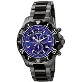 Invicta Men's 6411 Python Collection Chronograph Gun Metal Stainless Steel Watch
