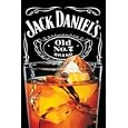 Jack Daniels (On the Rocks) Art Poster Print - 24" X 36"