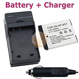 For Sony Cyber-shot DSC-T200 T77 NP-BD1 Battery+Charger