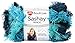 Coats Yarn Red Heart Boutique Sashay Fringe Yarn, Surf