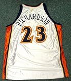 JASON RICHARDSON Golden State Warriors 2002 Reebok AUTHENTIC Home NBA Basketball Jersey