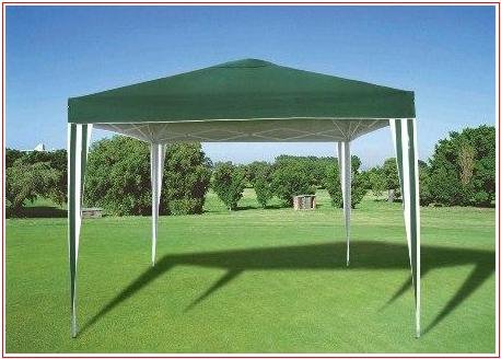 Falt Pavillon in Grün Falt Pavillon in Grün