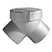 Appleton ELBY-125A Capped Elbow, Hazardous Location, Aluminum, 1-1/4" Hub