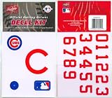 Chicago Cubs Official Rawlings Authentic Batting Helmet Decal Kit