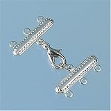 Eigenschaften KnorrPrandell / Gütermann / KnorrPrandell 2233675 - Karabiner mit Stegen silber 2reihig