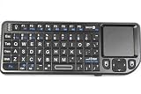 2.4G Wireless Cordless Candyboard Mini PC Keyboard with Touchpad for windows PS3 MAC Xbox 360