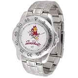Arizona State Sun Devils NCAA "Sport" Mens Watch (Metal Band)