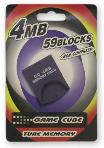 Childrens Toyshop   : 2-TECH - Cartes mémoire - 4 MB Carte mémoire pour Gamecube