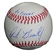 Detroit Tigers Rob Brantly Autographed ROLB Baseball Featuring "Go Tigers" Inscription! Proof Photo