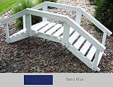 Prairie Leisure Design 47C 002 Decorative Garden Bridge With Posts And Rails Berry Blue 51h3vkHPEnL. SL160 Prairie Leisure Design 47C 002 Decorative Garden Bridge With Posts And Rails Berry Blue