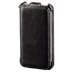 Hama Flap Case schwarz f�r iPhone 4