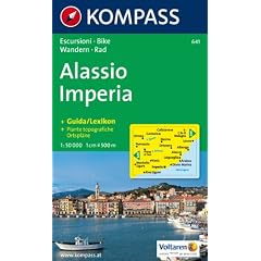 Kompass Karten, Alassio, Imperia: Escursioni, Bike / Wandern, Rad