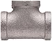Anvil 8700120457, Malleable Iron Pipe Fitting, Tee, 1/2