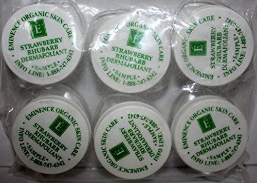 Eminence Strawberry Rhubarb Dermafoliant Set of 6 Samples