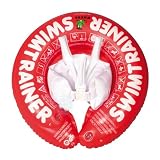 Schwimhilfe Swimtrainer rot f&uuml;r Kinder von 3 Monaten - ca - 4 Jahre [Spielzeug] - FREDS SWIM ACADEMY