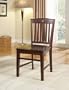 Heavy Duty Solid Wood Cherry Finish Dining Room - Kitchen Side Chair