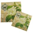 Six (6) Pack Floral Design Paper Cocktail Napkins