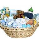 Deluxe Baby Gift Basket - BLUE for BOYS - Great Shower Gift Idea for Newborns