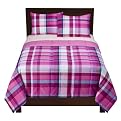 Home Plaid Comforter - Pink