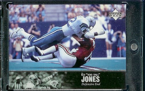 Cover image : 1997 Upper Deck Legends # 123 Ed Too Tall Jones Dallas Cowboys Football Card - Mint Condition - Shipped In Protective ScrewDown Case！