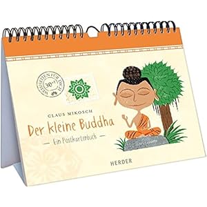 Der kleine Buddha: Ein Postkartenbuch