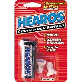 Hearos Rock & Roll Reusable Ear Plugs