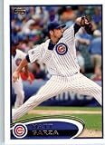2012 Topps Baseball Card # 114 Matt Garza - Chicago Cubs - ENCASED Trading Card