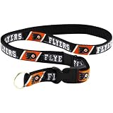 Philadelphia Flyers Black Lanyard with Breakaway KEYRING