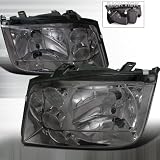 1999-2004 Volkswagen Jetta Euro Headlight Smoke Lens by Instyleparts