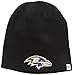 47 Men's Black Baltimore Ravens Primary Logo Knit Beanie