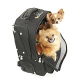 51h4K8BtU5L. SL160  Pet Pilot Carrier   Black