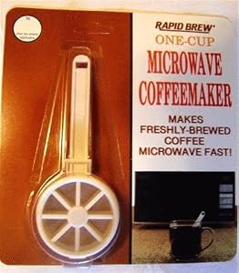 Perma-Brew One Cup Microwave Coffeemaker from Tops Mfg Co Inc