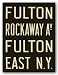 Fulton/Rockaway Av/Fulton/East N.Y. by Winter Works 12"x9" Art Print Poster